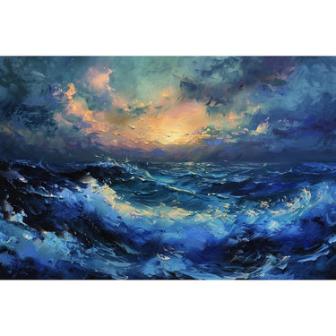 Canvas of the Sea Waves